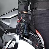 Motosiklet eldiveni tam korumalı Reflekt&ouml;rl&uuml; Dokunmatik Uyumlu Unisex premium Motor Eldiveni MR-G4