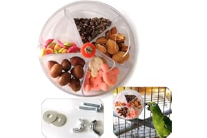 Sqxaldm Jouet Perroquet Rotatif Oiseaux De Roue Rotative Jouet Rotatif pour Perroquet Oiseau Recherche de Nourriture Créatif Rotatives La Mangeoire D'oiseau Oiseau Jouet de Recherche de Nourriture