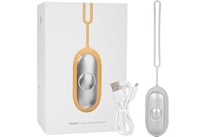 YOBOAMIC Sleep Aid Device, USB Charging Microcurrent Holding Sleep Instrument, Anxiety Pressure Relief Sleep Aids for Adults, for Patients with Insomnia and Anxiety (Silver)