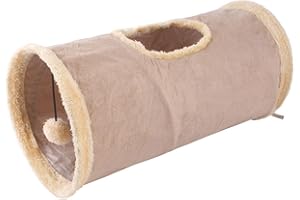 Otherway Tunnel pour Chat, Tunnel Lapin, Tunnel Pliable pour Chat avec 1 Trous, pour Chats, Lapins, Pliable Jeu pour Les Chats Lapins Chiens Cochons d'InAnimaux Compagnie