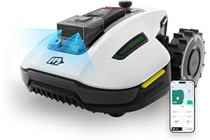 MAMMOTION YUKA mini 500 Robot Lawn Mowe Perimeter Wire Free, Recommended for 500 ㎡, Maximum 700 ㎡,3D Al Vision, 45% Slope Capability, Automatic Mapping, Equipped with 4G Module