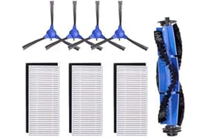 DingGreat Accessoires pour Eufy Robots Aspirateur Set de brosses et filtres pour Eufy Robots RoboVac 11S RoboVac 30 RoboVac 30C RoboVac 15C