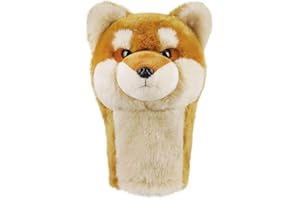 LZFAN Fundas para palos de golf para bosques y conductores, divertidas fundas para cabeza de palo de golf, regalos de golf para hombres y mujeres, felpa