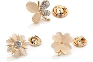 XENQITO 3 Piezas Broches para Ropa Mujer, Imperdibles, Broches para Vestidos, Broches Para Vestidos De Fiesta, Hermoso y Exquisito, Adecuado para el Uso Diario de Los Trabajadores de Oficina