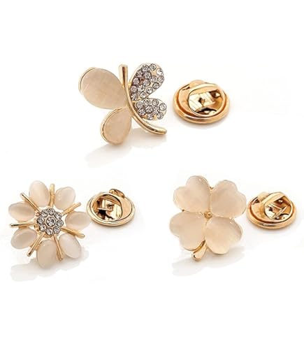 Vintage broche parel - Warenhuis Strant