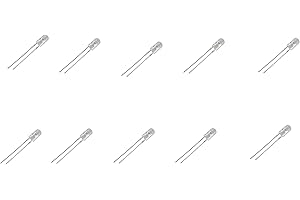 Movilideas - Lot de 10 émetteurs infrarouges LED IR 940 nm Noir pour systèmes de sécurité, télécommandes et électronique