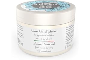 DULÀC FARMACEUTICI 1982 Dulàc Arnika Gel Creme 35% skoncentrowany, 250 ml, Najczęściej skoncentrowany, 100% Made in Italy, Arnica 35