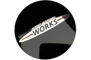Mini Emblème John Cooper Works JCW d'origine, diamètre 50 mm, pour de nombreux modèles