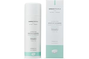 Green People Gentle Cleanse & Make Up Remover 150ml | Organic Facial Cleanser | Natural Face Wash for Normal Skin, Dry Skin | SLS-Free, Paraben Free & Ethyl Alcohol Free | Cruelty Free & Vegan
