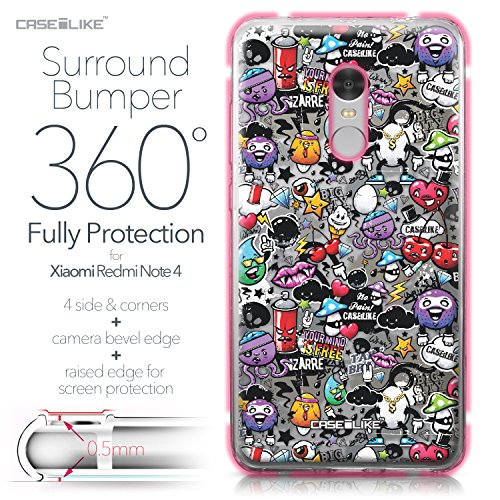 CASEiLIKE Funda Redmi Note 4 Carcasa Xiaomi Redmi Note 4 Graffiti 2703 TPU Gel Silicone Protectora Cover reviews CASEiLIKE Funda Redmi Note 4 Carcasa Xiaomi Redmi Note 4 Graffiti 2703 TPU Gel Silicone Protectora Cover
