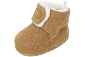 MASOCIO Unisex Stivali da Neve Neonato Invernali Stivaletti Scarpe Primi Passi con Suola Gomma Antiscivolo