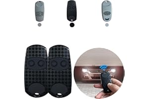 CGREATTECH Telecomando universale Cancello, Telecomando, Cancello universale adatto per Venu Top 432NA/432/432EE/ 432A/432M/432S T432 (2*Black)