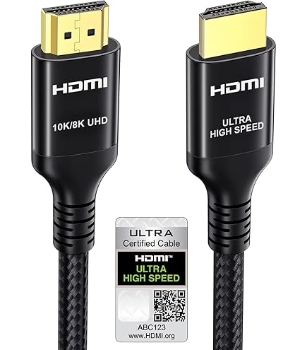 Apple - Apple TV 4KとBelkin UltraHD HDMI Cable Belkin UltraHD High Speed 8K HDMI 2.1 Cable for Apple TV