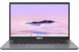 ASUS Chromebook Plus avec Google AI CX3402CBA-PQ0104 - 14" Full HD Laptop (Intel Core i3, 8GB RAM, 128GB UFS, ChromeOS) - AZERTY FR Keyboard