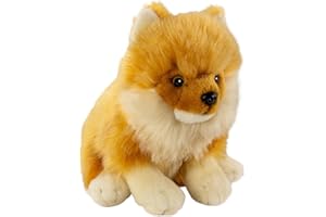 Carl Dick Szpic miniaturowy, pomorski pies siedzący, pies, pluszowa zabawka, przytulanka, ok. 25 cm 3557