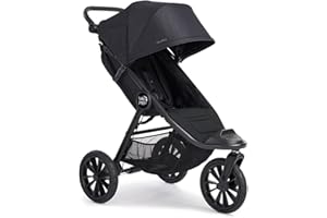 Baby Jogger City Elite 2 All-Terrain Pushchair | Lightweight, Foldable Stroller | Opulent Black