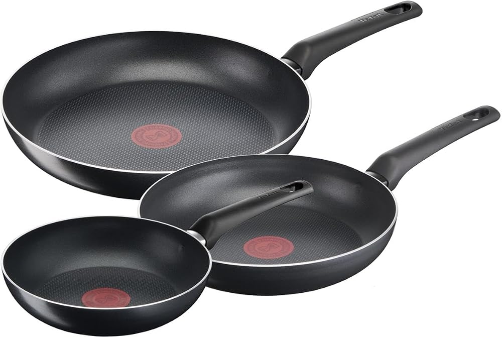 Tefal SimpleCook 1X Difüzyon Tabanlı 3'lü Tava Seti - 20/24/28 cm