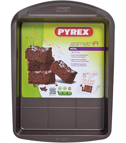 Backefix Brownie Backform Silikon 20×20 cm | eckige quadratische Kuchenform 2000 ml | extra Wandstärke gegen Verformen | Kuchen- & Auflaufform auch ideal für Lasagne| antihaftend, BPA- & PFAS-frei