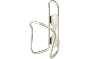 SILCA Sicuro Titanium Water Bottle cage | Cages for Bike with 21mm Fore/AFT Adjustment | Lighter Than Steel and Stronger Than Carbon and Alloy 30g | Hand Bent and Laser Welded in Indiana | USA Made