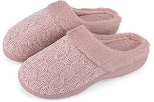 KAKU NANU Zapatillas Mujer Casa, Suaves Zapatillas Casa Mujer Invierno Con Forro Polar Pantuflas Zapatillas de Casa Para Mujer