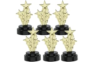 AMSCAN TROPHY HOLLYWOOD 6 PACK