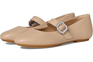 Fitflop Delicato Crystal-Buckle Leather Mary Janes, Scarpa Jane Donna