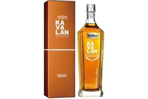 KAVALAN - Classic - Single Malt Whisky - 40% Alcool - Origine : Taïwan/Yilan County - Bouteille de 50 cl