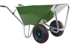 Carriola Brixo Farmer PE160 - Vasca in HDPE - Capacità 160 Lt