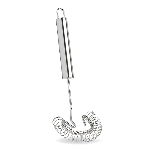 wenco Spiralbesen 22 cm, Edelstahl