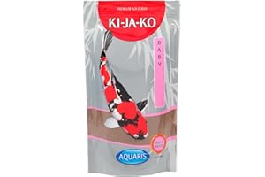 KI-JA-KO Baby - 500 g / 2 mm. Nourriture pour alevins de Carpe koï avec des prébiotiques, des probiotiques et des oméga-3 pour Un développement Optimal.