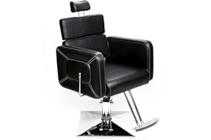 Barberpub Sedia da parrucchiere idraulica 2065BK