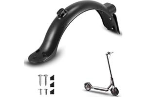Konesky Parafango Posteriore Sostituzione Compatibile con Xiaomi Mijia M365 Scooter Elettrico Parafango Parafango Parco di Riparazione dell'ala con Gancio
