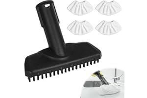 PGonline 5 Stück Zubehör für Kärcher Dampfreiniger SC1 SC2 SC3 SC4 SC5, Handdüse Ersatzteile Kompatibel karcher Dampf Reinigung, Mikrofaser-Tuch Set für Kärcher Dampfreiniger