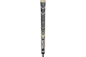 Golf Pride MCC Multi Compound Plus 4 Teams Midsize Golf Grip (Black/Gold)