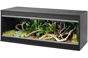 Swell Reptiles Vivarium Large Grey| 115 x 38 x 42cm | Ideal for adult leopard geckos, juvenile Bearded Dragons, Royal Pythons and Corn Snakes.
