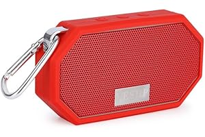 bestyks Mini altavoz Bluetooth, altavoz Bluetooth portátil con subwoofer pasivo, resistente al agua y al polvo, adecuado para