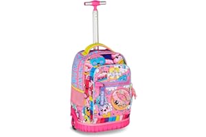 Mitama Trolley Run Extra SWEET DONUTS, 33 Lt, Doppio Scomparto, Tasche multi funzione, bambina, Scuola elementare e media, Tempo libero e viaggi