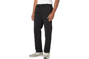 Amazon Essentials Men's Straight-Fit Wrinkle-Resistant Flat-Front Chino Trouser