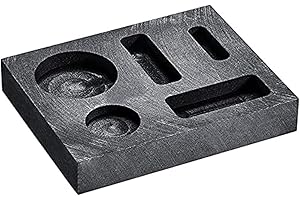 Sxdluzi 5-en-1 CouléE de Lingot PièCe de Monnaie Combo MéTal Moulage Affinage Barre de Ferraille pour Fondre Fonderie Affinage MéTal