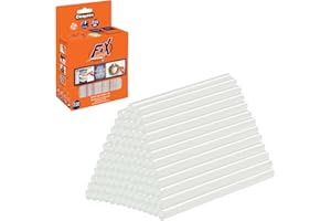 CLÉOPÂTRE CLEOPATRE - Pack de 120 Bâtons de Colle chaude 7mm - Pistolet à Colle Cléo'Stick FIX