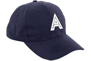 MFAZ Morefaz Ltd Baseball Cap Nave Boy Girl Children A-Z Letter Summer Sun Hat Protection Child Kids Hat Sport (A)