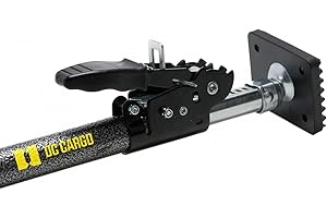 DC CARGO MALL DC Cargo Ratcheting Cargo Bar Truck Bed Storage Organizer for Pickup Truck Bed - Heavy-Duty Adjustable 40"-70", Secure & Stable Load Lock for Cars, Trucks, SUVs and Vans - Improved Locking Mechanism