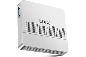 UXX Mini PC N3350 Business Desktop Computer 64GB eMMC, Small PC Gaming 4K IPS HDMI UHD Dual Display, BT, 2.4/5G WiFi, USB 3.0, per Ufficio/Casa