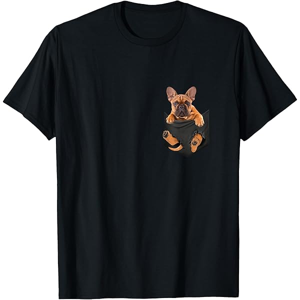 Maglietta Amazon Magliette Con Bulldog Francese Red Bull Shirt