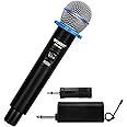 QiCheng&LYS DM-581 Dynamic Vocal Microphone, Professional Unidirectional Handheld Microphone for Stage Karaoke, Vocal Recording(DM-581)…