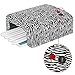 AMOS Professional UV Lamp Nail Dryer Light 36W Gel Shellac Art Manicure Pedicure Curing Timer + 4 x 9W Bulbs & Accessories Set (Zebra)