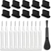 YAYNO Kit De Limpieza USB-C Y Móvil – 34 Piezas Con Cepillos Y Barro Limpiador