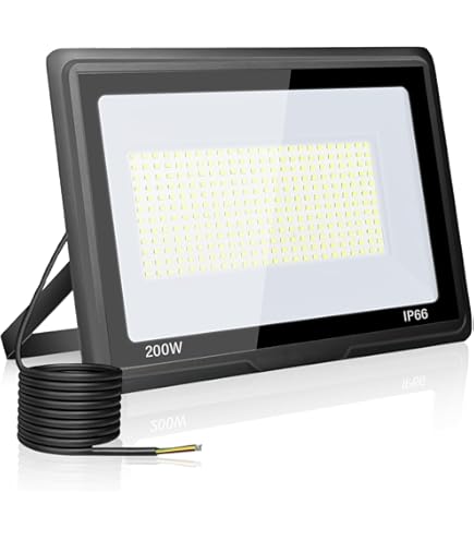 Projecteur LED Extérieur 20W IP65 - Éclairage Puissant Pour Jardin, Cour, Garage