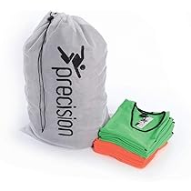 Sac De Transport Dossards Football Precision - Taille Unique - Blanc - Maille Respirante - 60x90cm