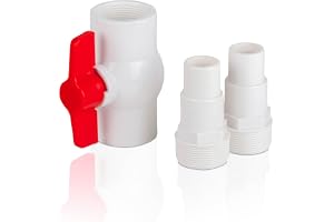 Gre AR512 Öppna/stäng ventil, Vit, One Size